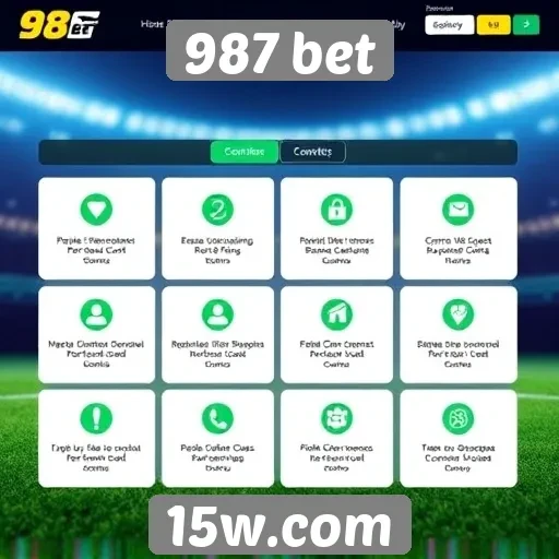Análise das funcionalidades do site 987 bet